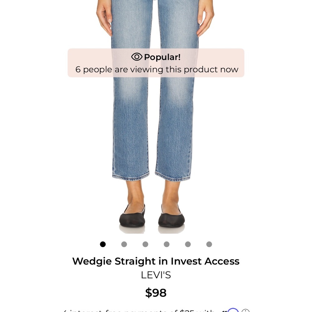Levi's Women's Wedgie Straight Leg Jeans - Light Blue